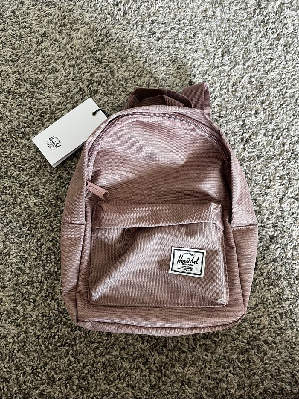 Herschel Supply Company Heritage Mini Backpack in Dusty Pink
